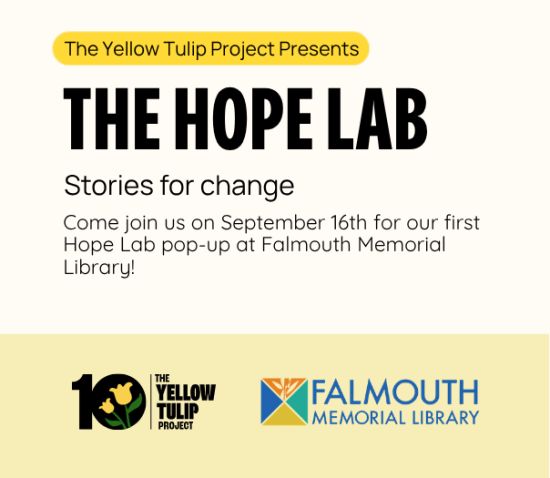 IN PERSON: Hope Lab Pop-Up at Falmouth Memorial Library