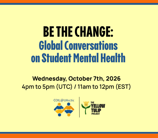 VIRTUAL: Be the Change: Global Conversations on Student Mental Health