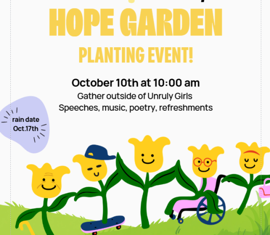 IN PERSON: Peak’s Island Hope Garden Planting Event